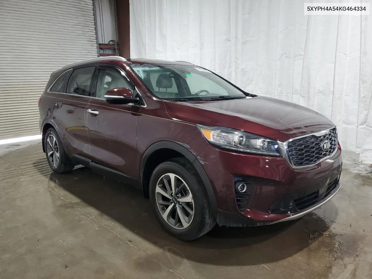 2019 Kia Sorento Ex VIN: 5XYPH4A54KG464334 Lot: 70758104