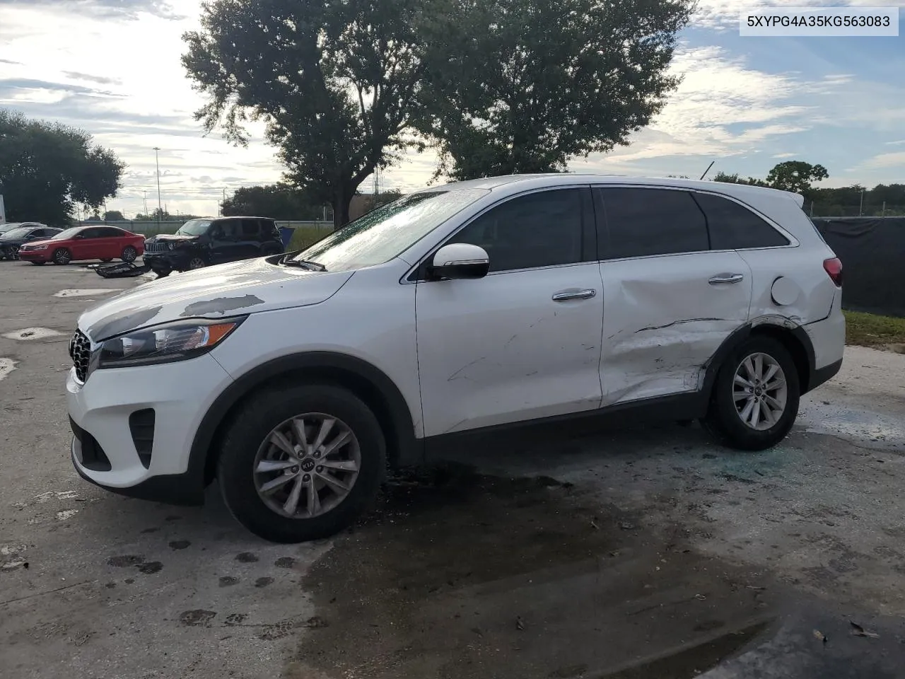 2019 Kia Sorento L VIN: 5XYPG4A35KG563083 Lot: 70858184