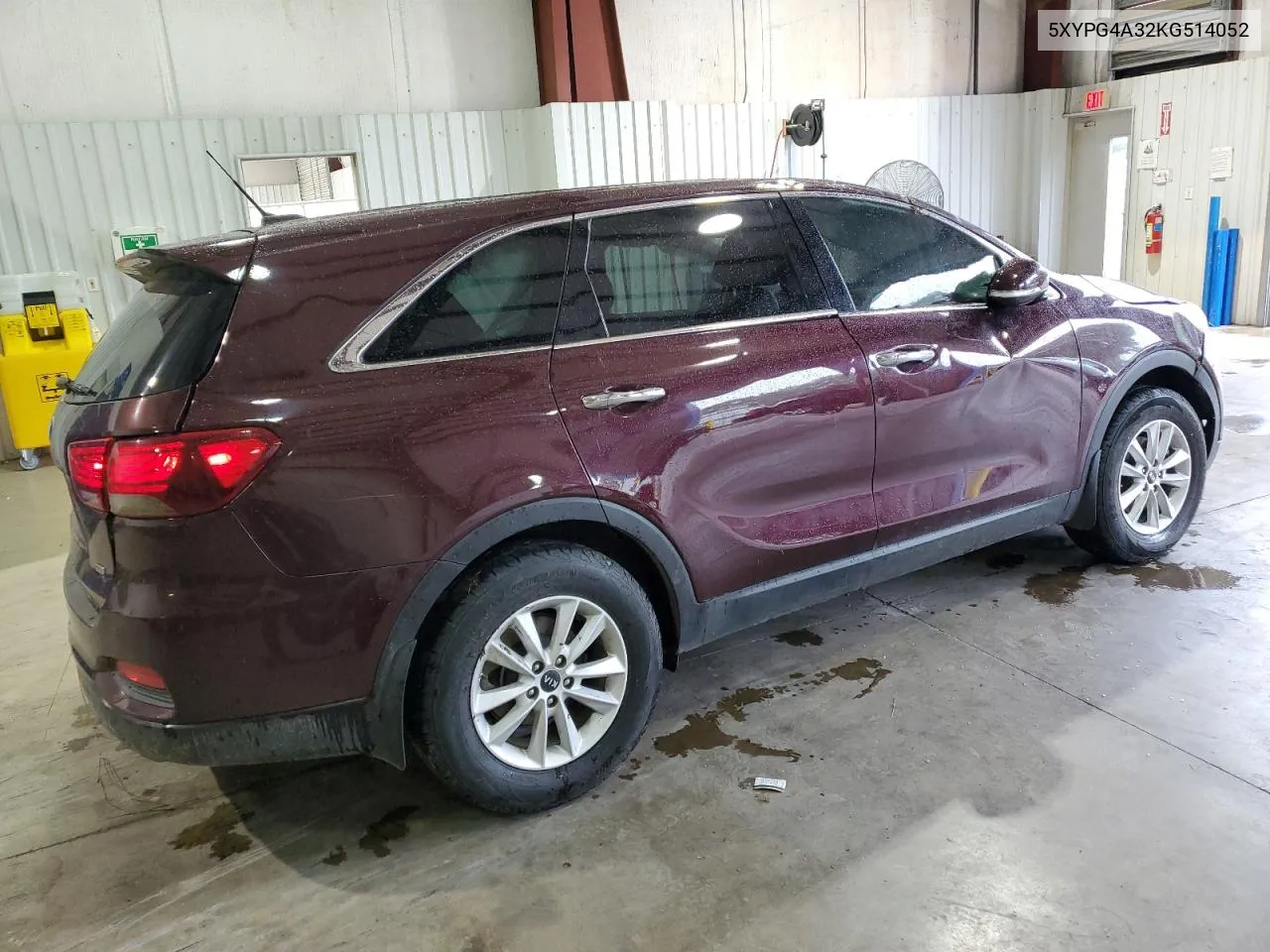 2019 Kia Sorento L VIN: 5XYPG4A32KG514052 Lot: 71103324