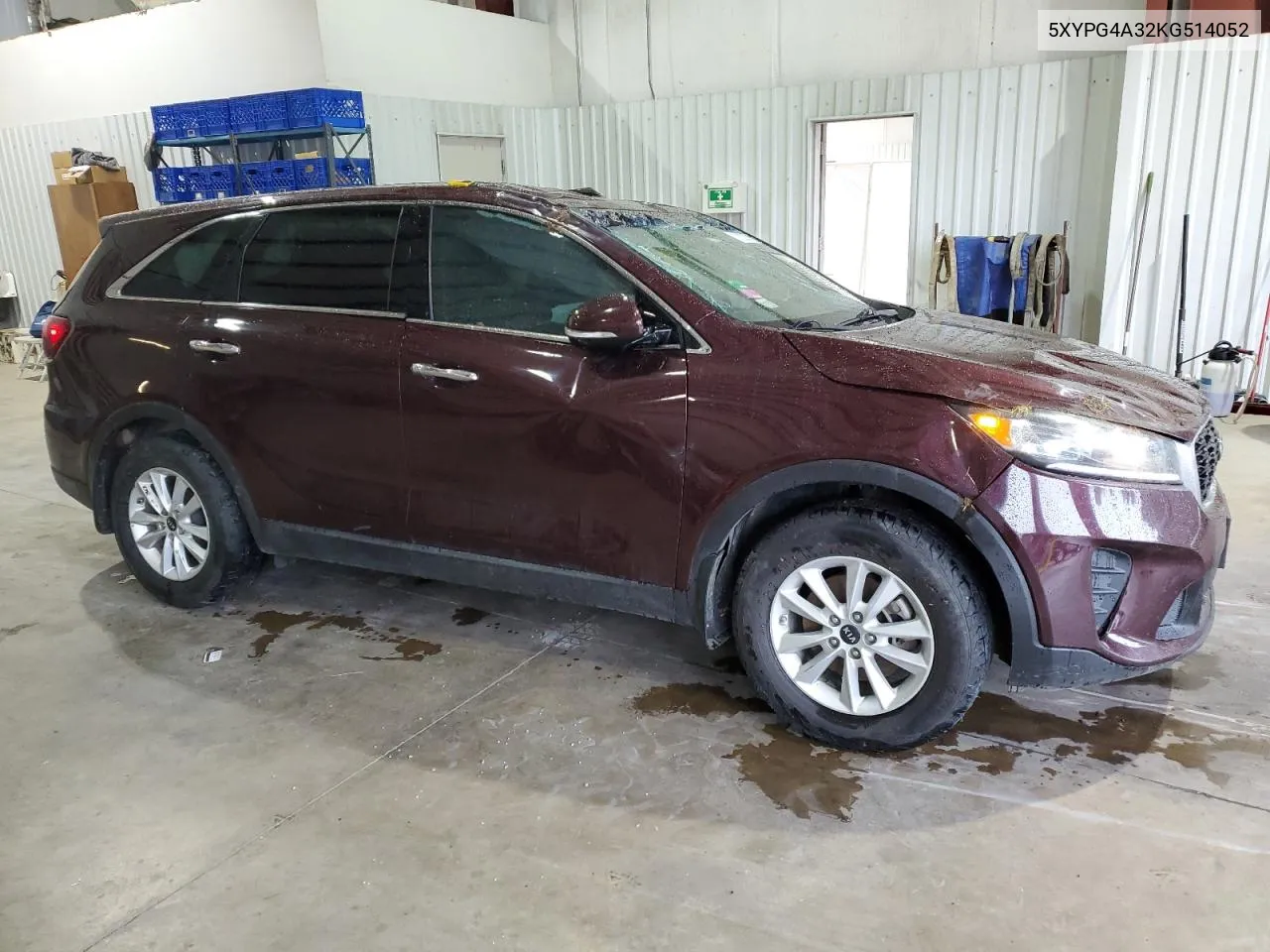 2019 Kia Sorento L VIN: 5XYPG4A32KG514052 Lot: 71103324