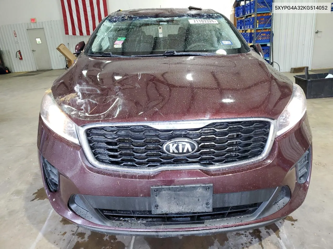 5XYPG4A32KG514052 2019 Kia Sorento L