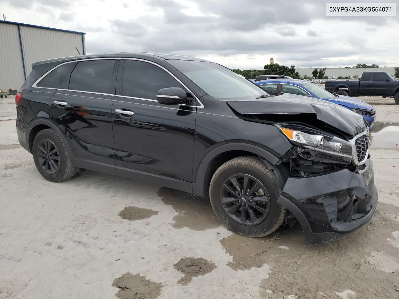 2019 Kia Sorento L VIN: 5XYPG4A33KG564071 Lot: 71298664