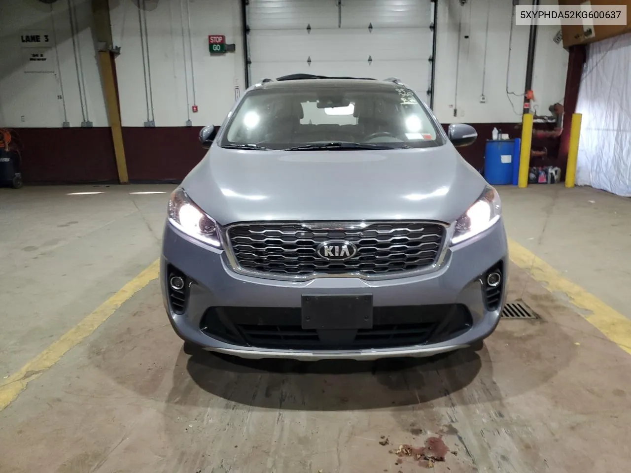 2019 Kia Sorento Ex VIN: 5XYPHDA52KG600637 Lot: 71304074