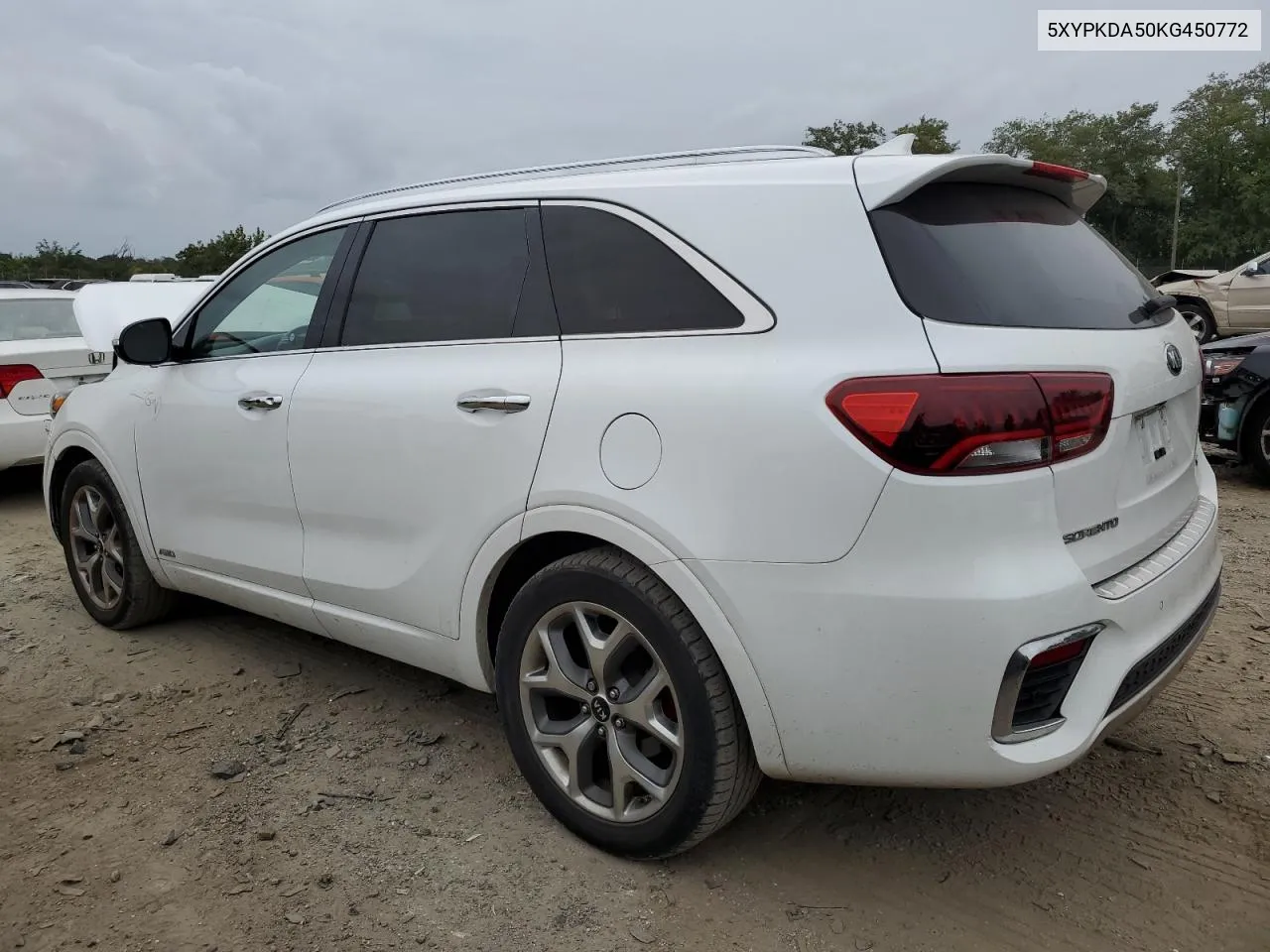 5XYPKDA50KG450772 2019 Kia Sorento Sx