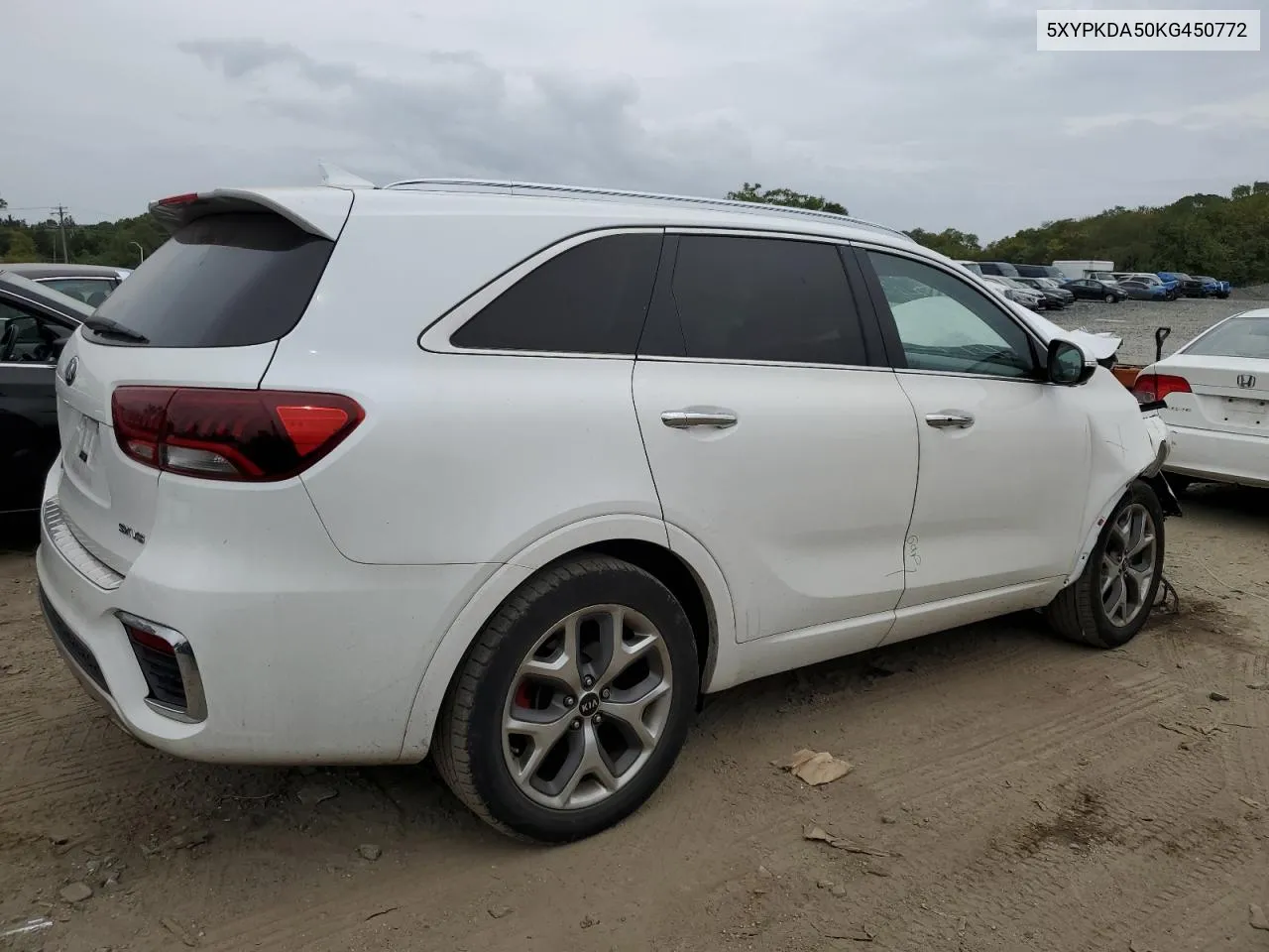 5XYPKDA50KG450772 2019 Kia Sorento Sx