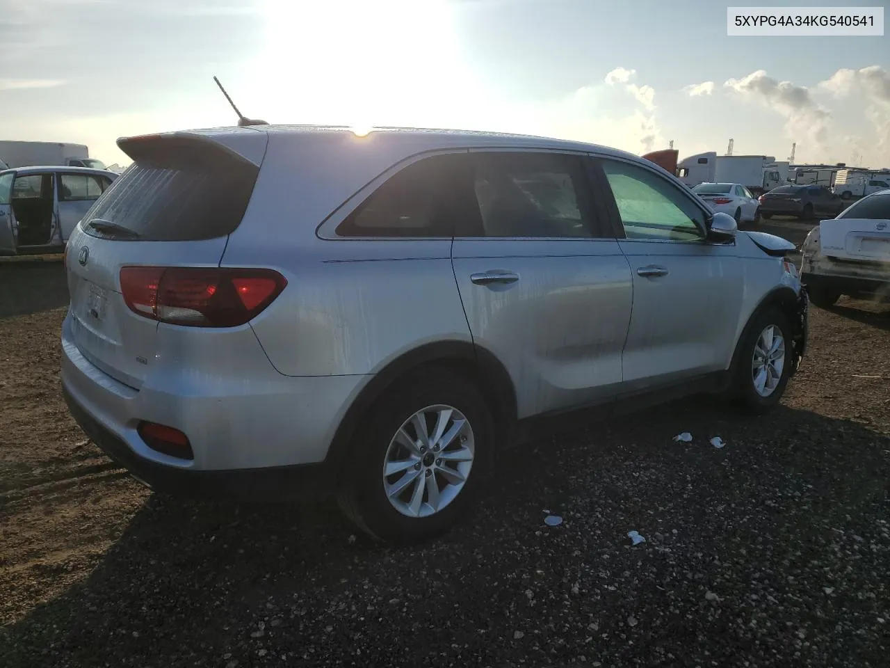 5XYPG4A34KG540541 2019 Kia Sorento L