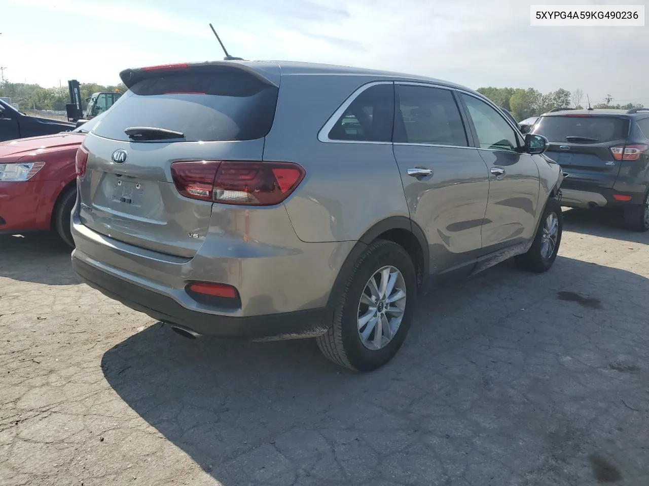 2019 Kia Sorento Lx VIN: 5XYPG4A59KG490236 Lot: 71549474