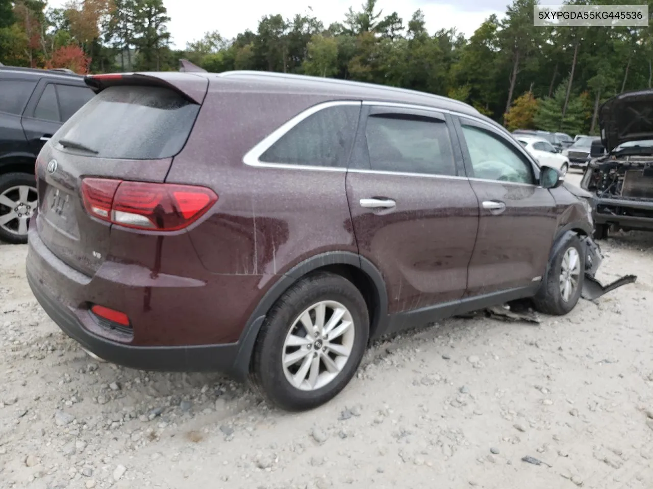 2019 Kia Sorento Lx VIN: 5XYPGDA55KG445536 Lot: 71666324