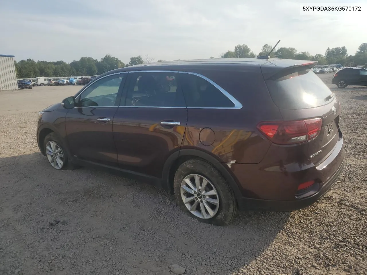 2019 Kia Sorento L VIN: 5XYPGDA36KG570172 Lot: 71711064