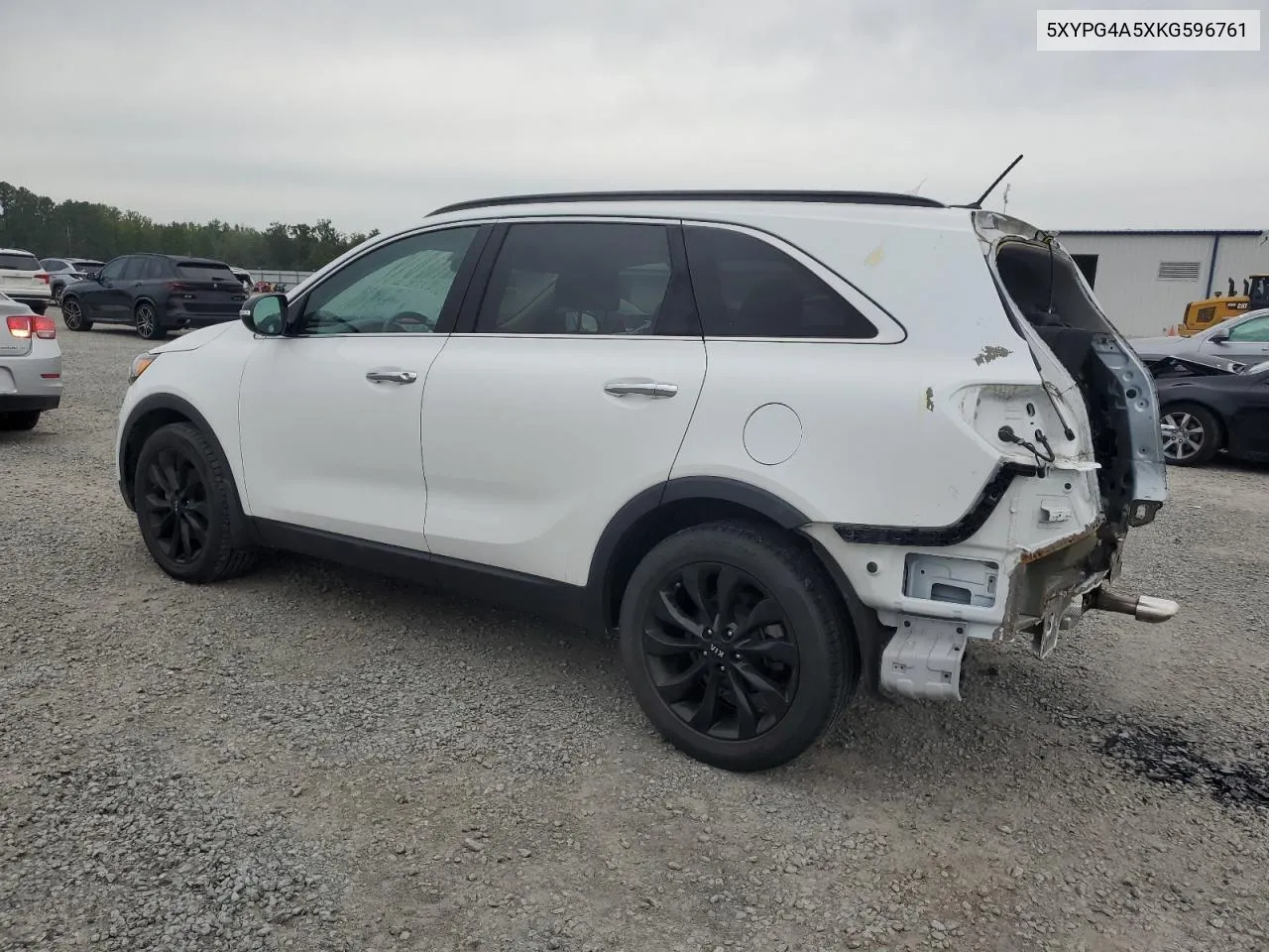 2019 Kia Sorento Lx VIN: 5XYPG4A5XKG596761 Lot: 71770074