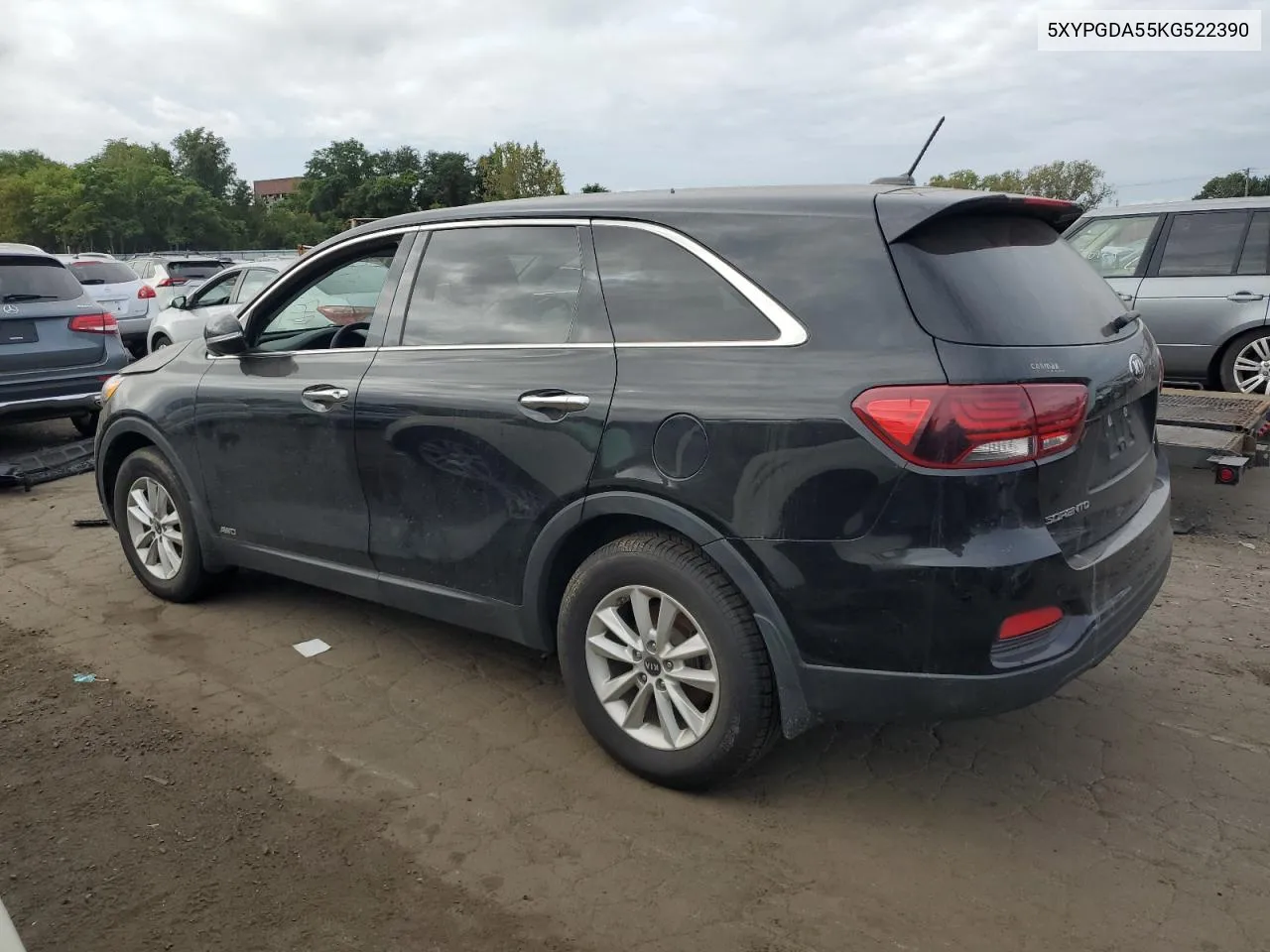 2019 Kia Sorento Lx VIN: 5XYPGDA55KG522390 Lot: 71839794