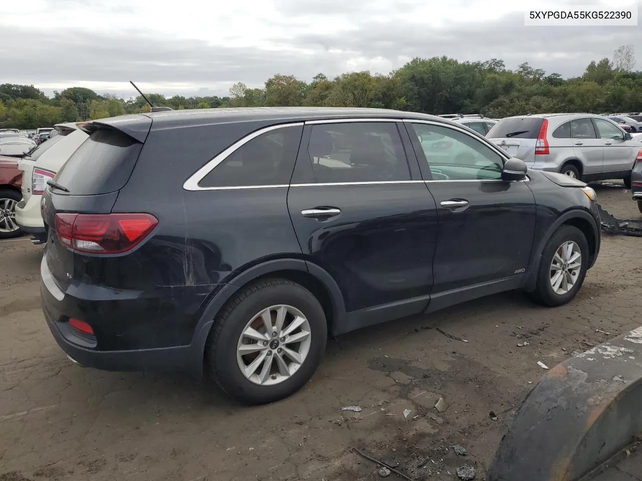 5XYPGDA55KG522390 2019 Kia Sorento Lx