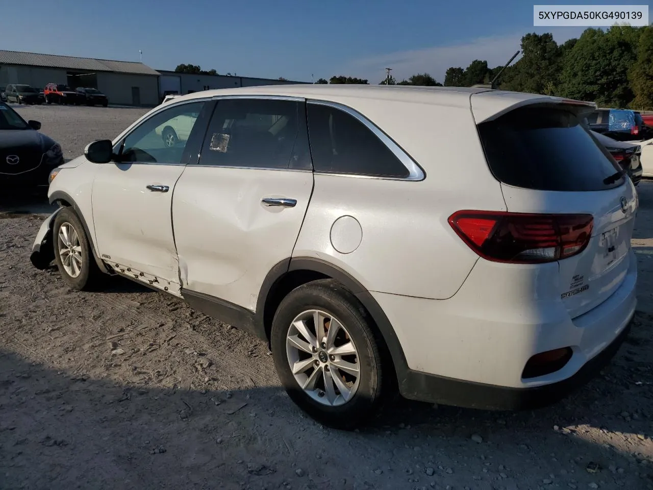 2019 Kia Sorento Lx VIN: 5XYPGDA50KG490139 Lot: 71882754