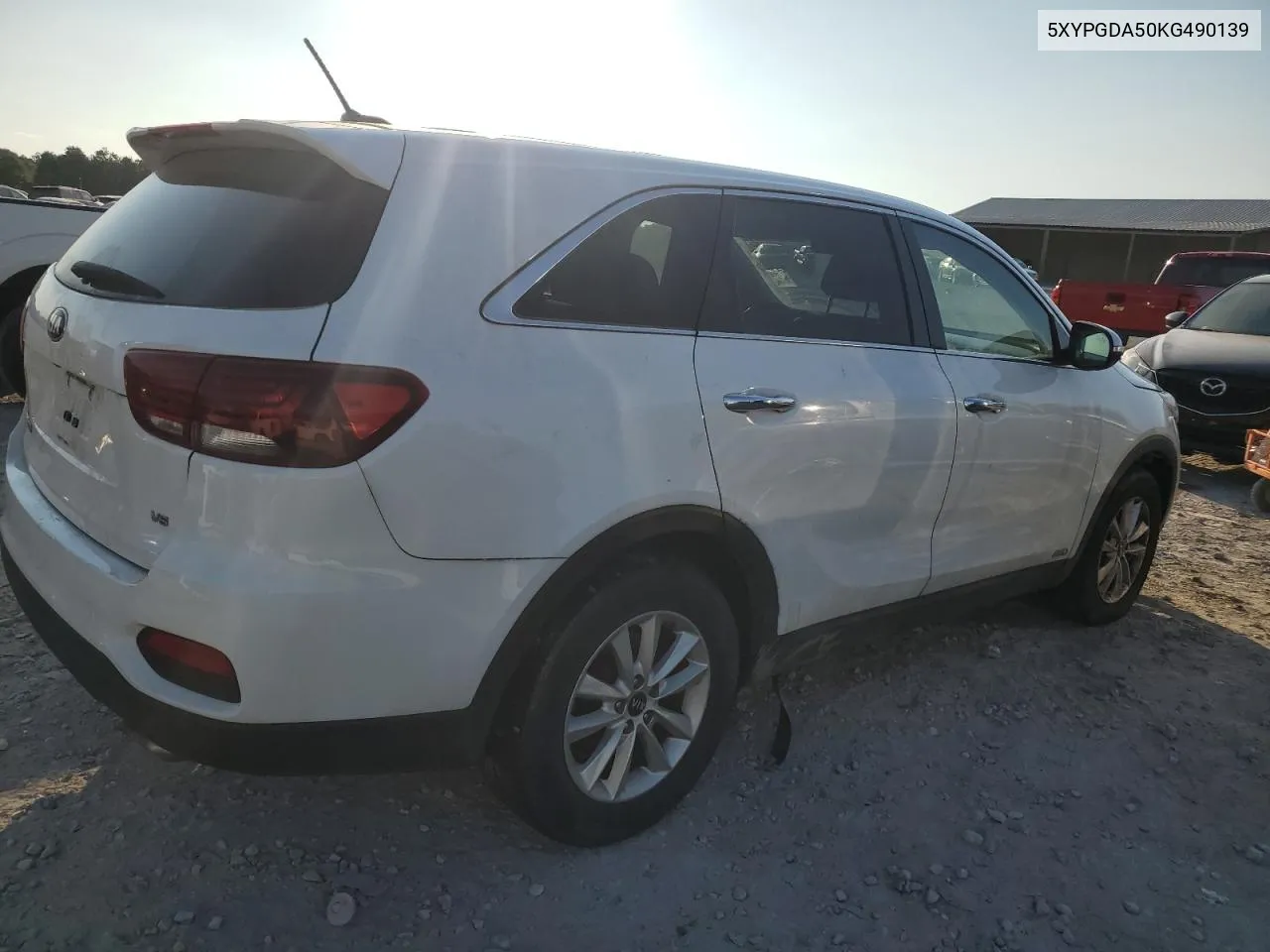 2019 Kia Sorento Lx VIN: 5XYPGDA50KG490139 Lot: 71882754