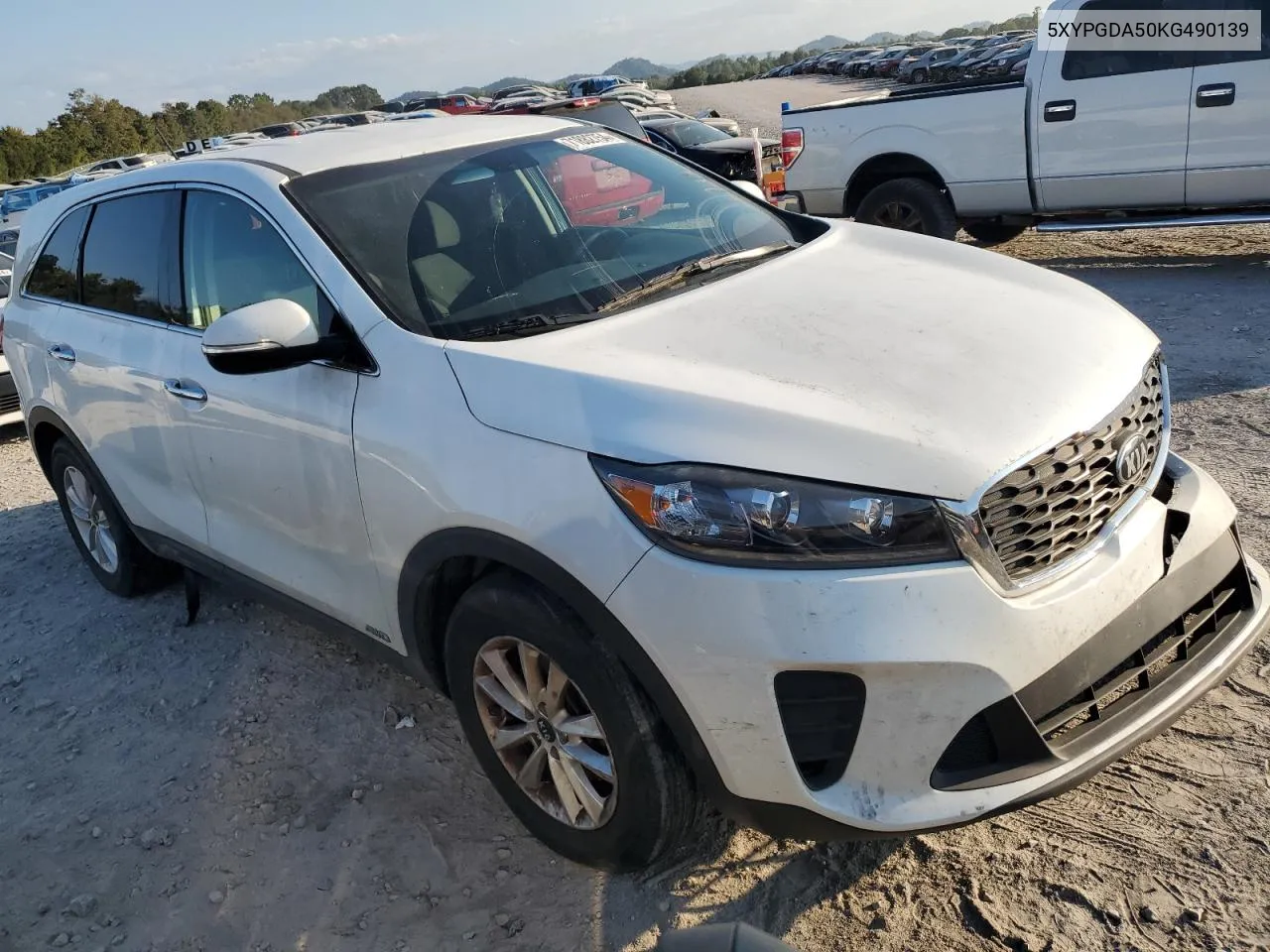 2019 Kia Sorento Lx VIN: 5XYPGDA50KG490139 Lot: 71882754