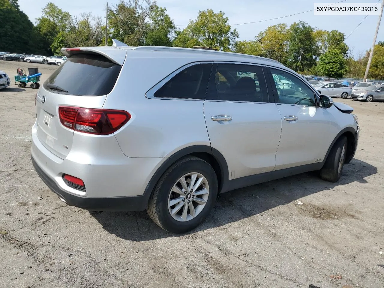 5XYPGDA37KG439316 2019 Kia Sorento L