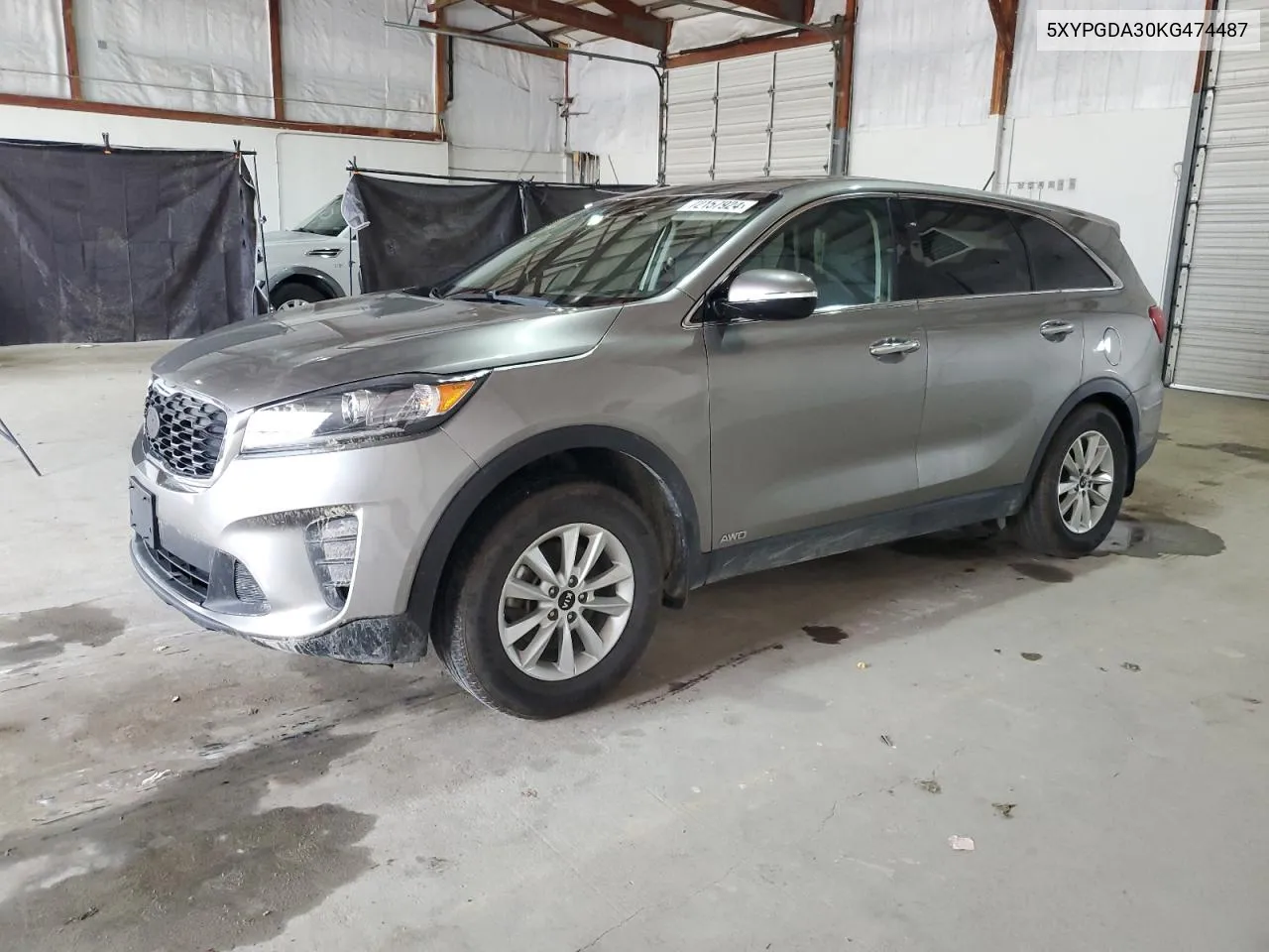 2019 Kia Sorento L VIN: 5XYPGDA30KG474487 Lot: 72157924