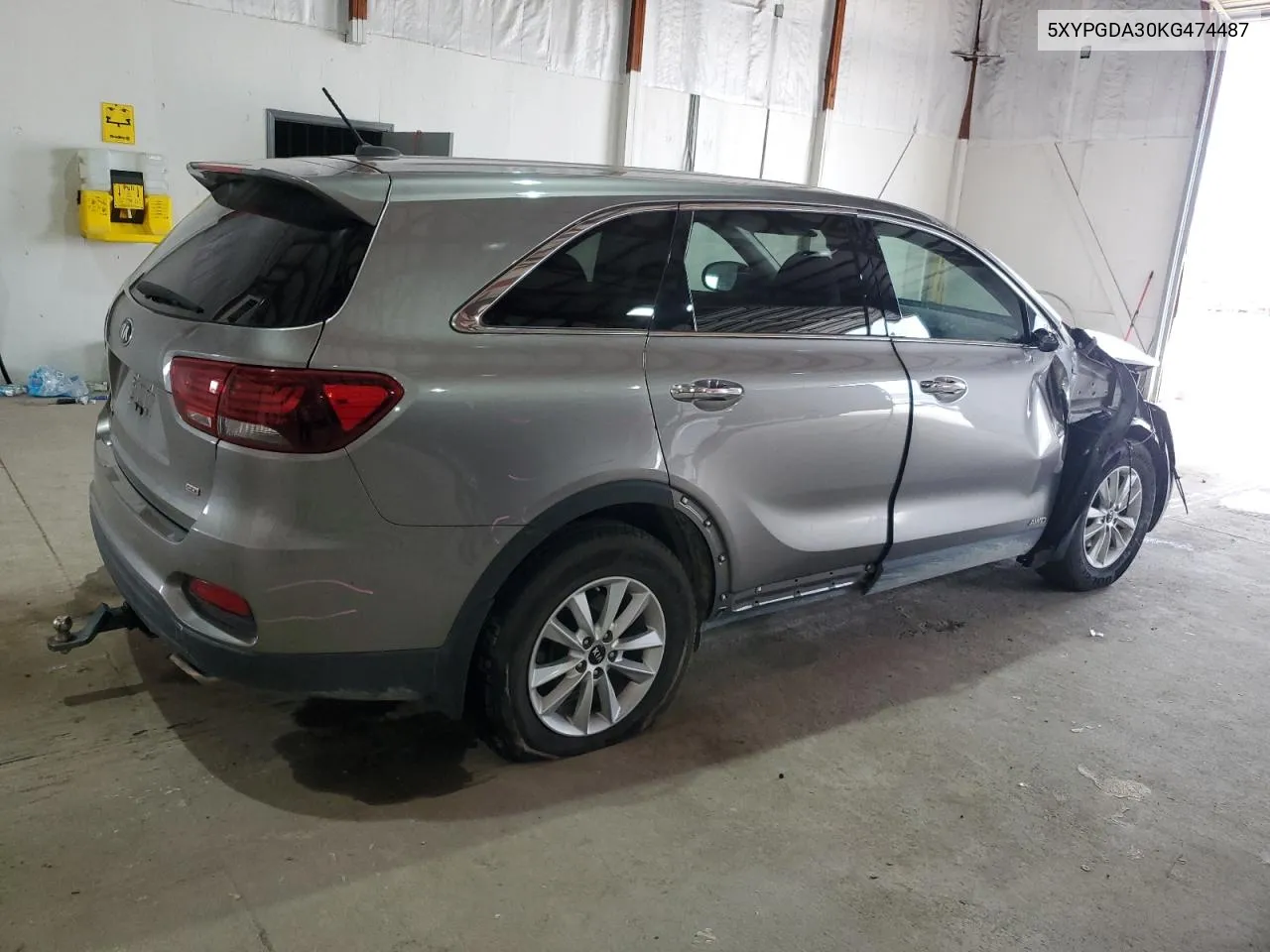 2019 Kia Sorento L VIN: 5XYPGDA30KG474487 Lot: 72157924