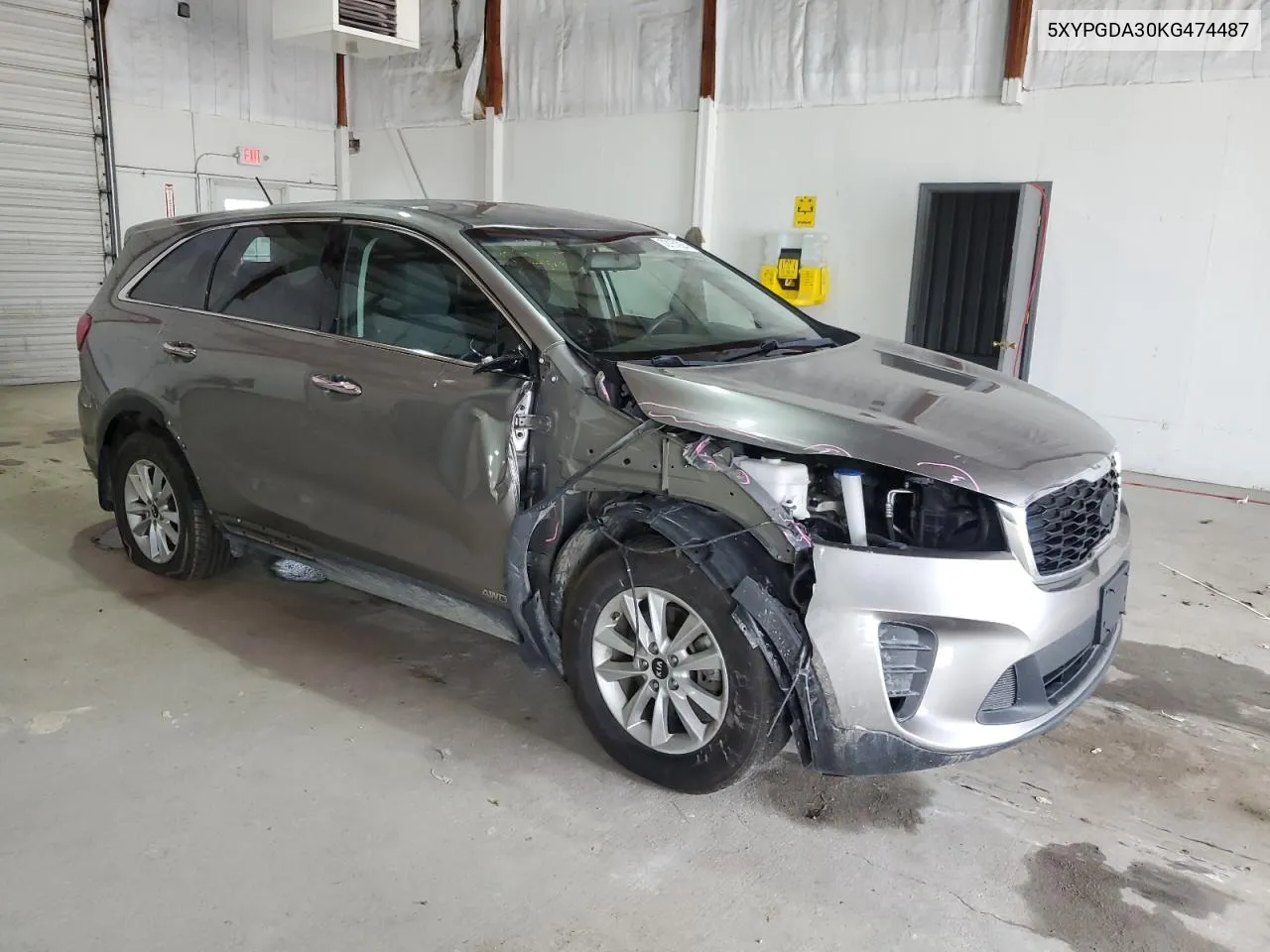 2019 Kia Sorento L VIN: 5XYPGDA30KG474487 Lot: 72157924