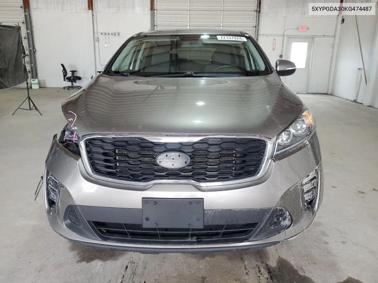 5XYPGDA30KG474487 2019 Kia Sorento L