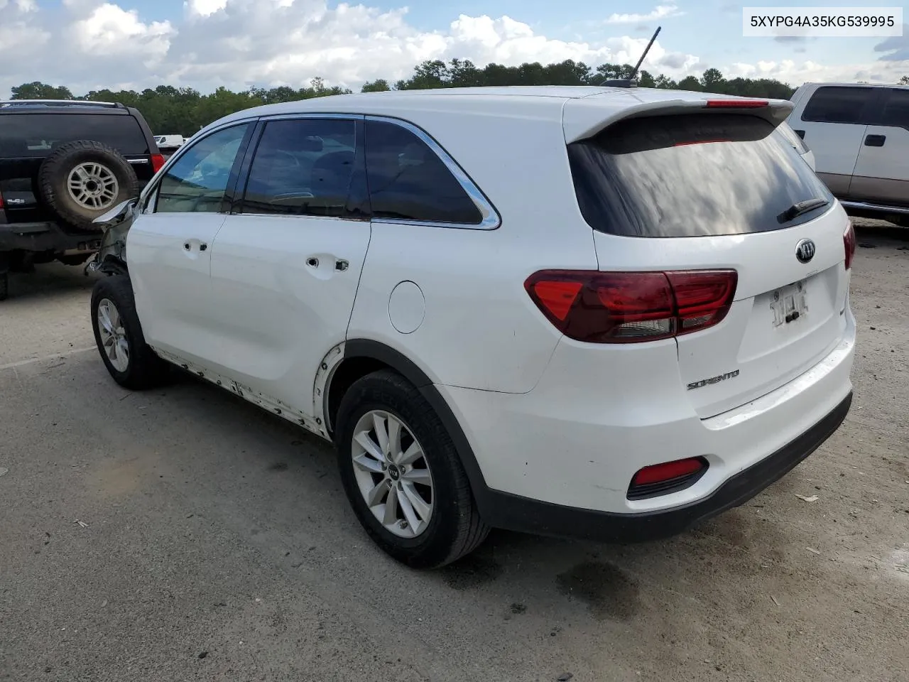 2019 Kia Sorento L VIN: 5XYPG4A35KG539995 Lot: 72212524