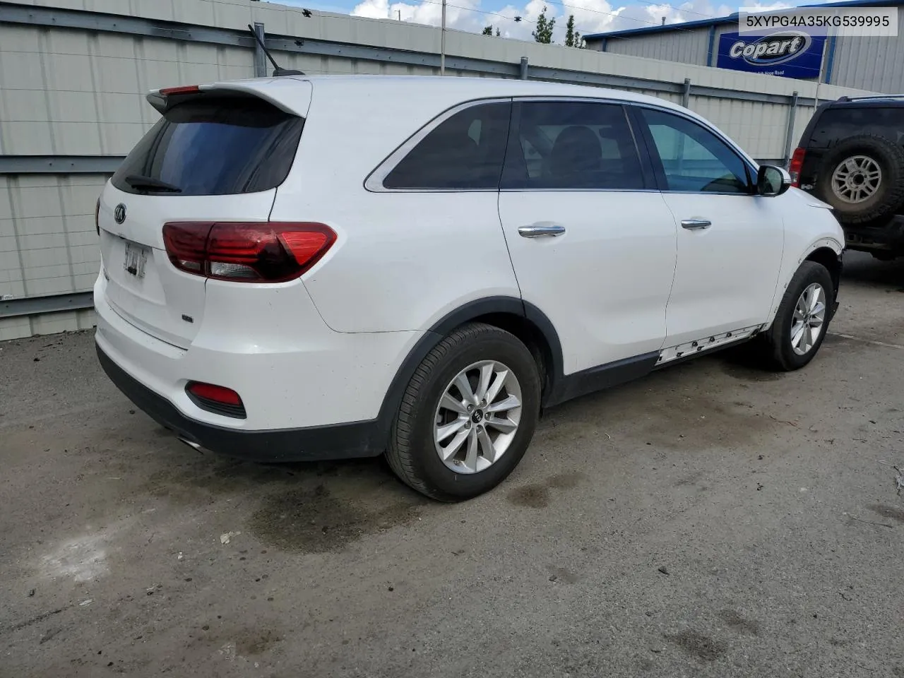 5XYPG4A35KG539995 2019 Kia Sorento L