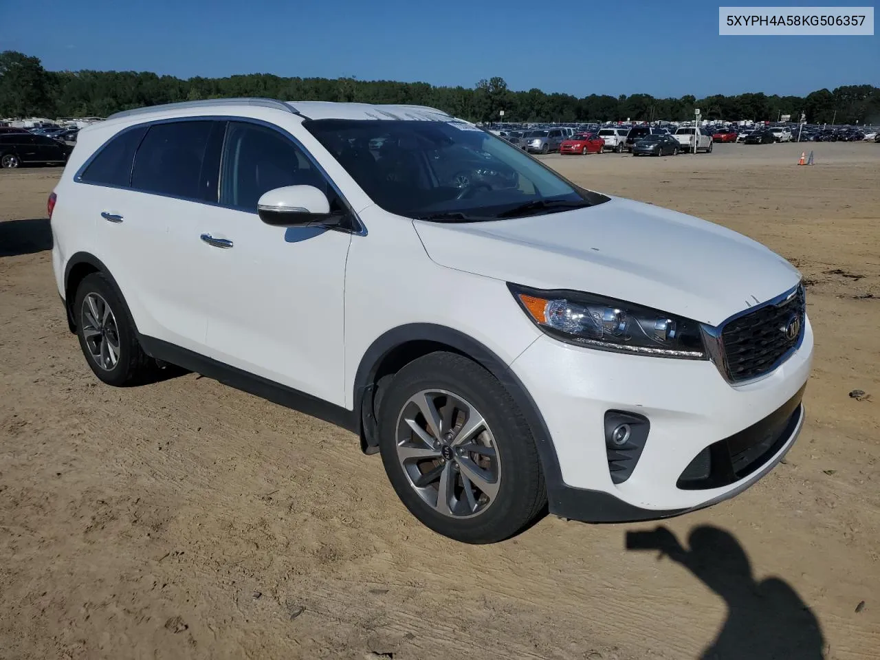 2019 Kia Sorento Ex VIN: 5XYPH4A58KG506357 Lot: 72267004