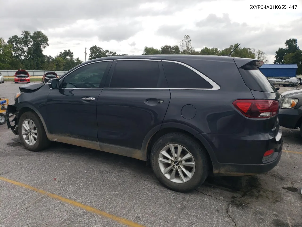 2019 Kia Sorento L VIN: 5XYPG4A31KG551447 Lot: 72366614