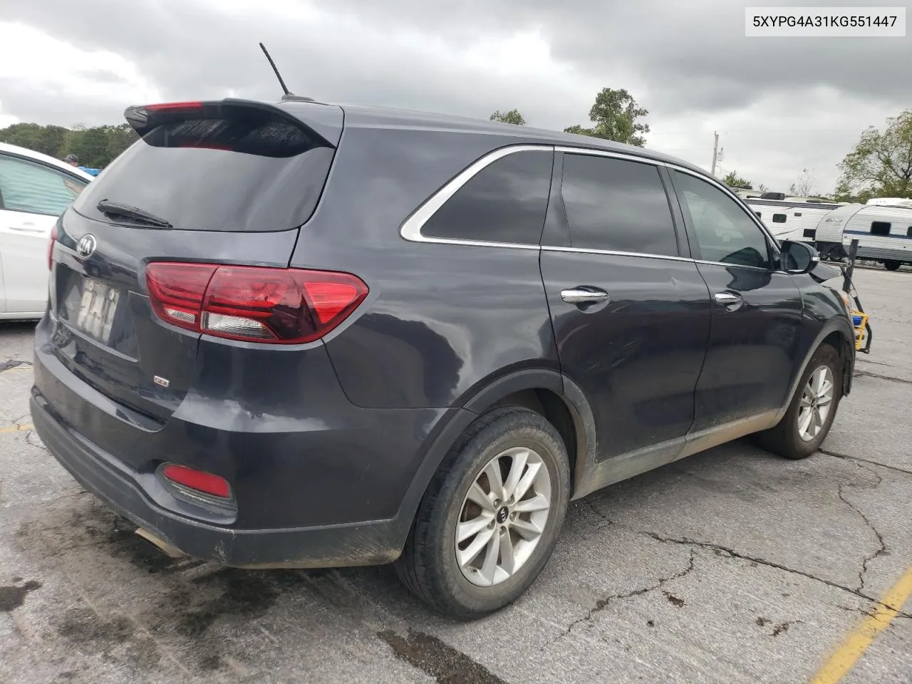 2019 Kia Sorento L VIN: 5XYPG4A31KG551447 Lot: 72366614