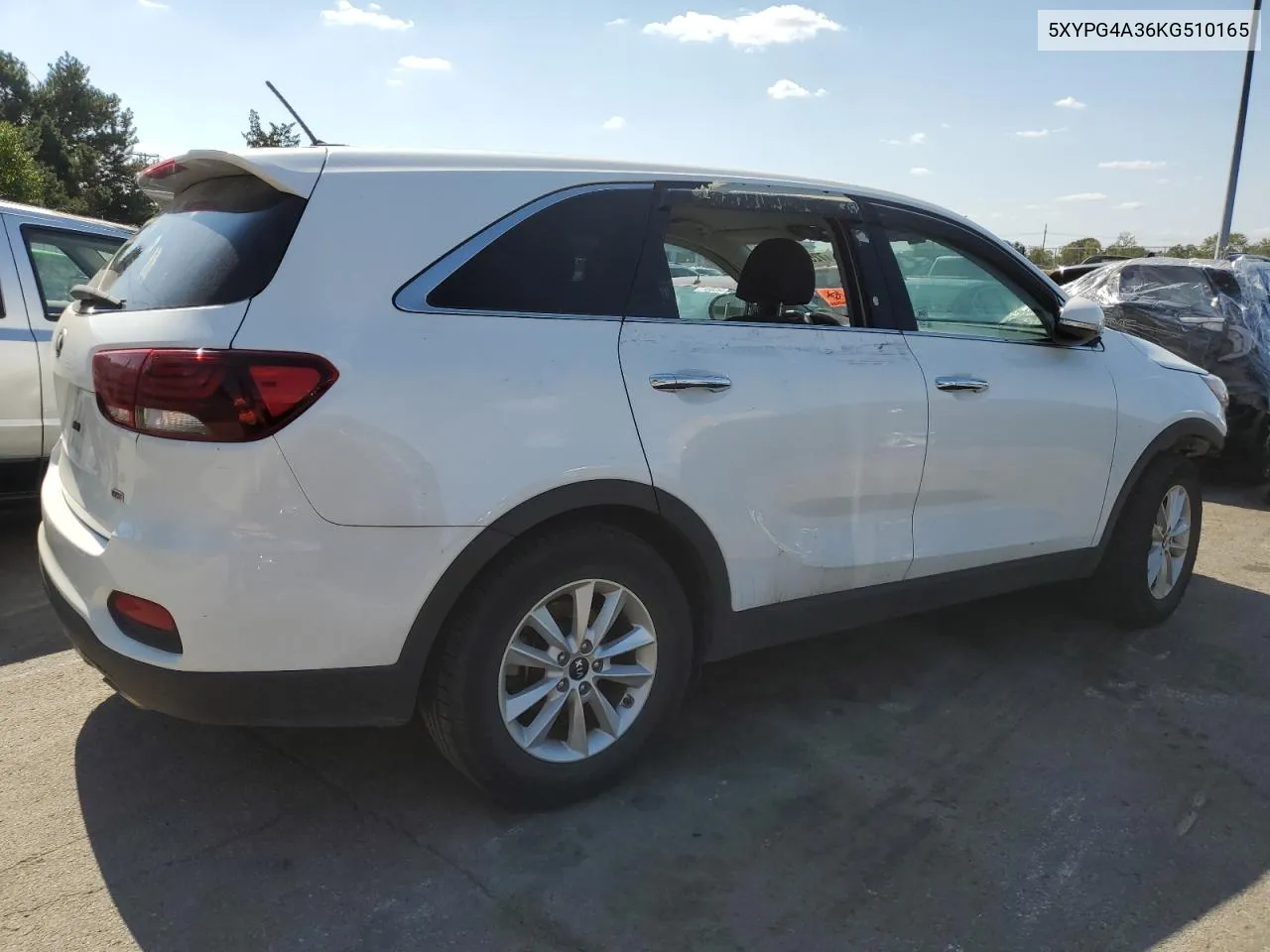 5XYPG4A36KG510165 2019 Kia Sorento L