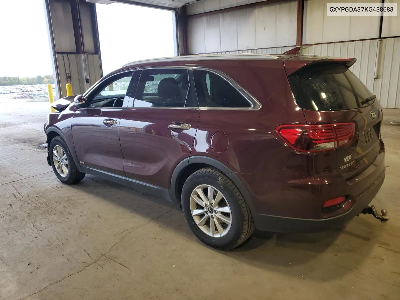 2019 Kia Sorento L VIN: 5XYPGDA37KG438683 Lot: 72600344