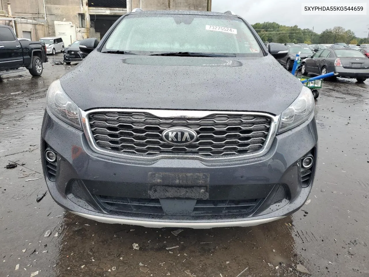 2019 Kia Sorento Ex VIN: 5XYPHDA55KG544659 Lot: 73275524