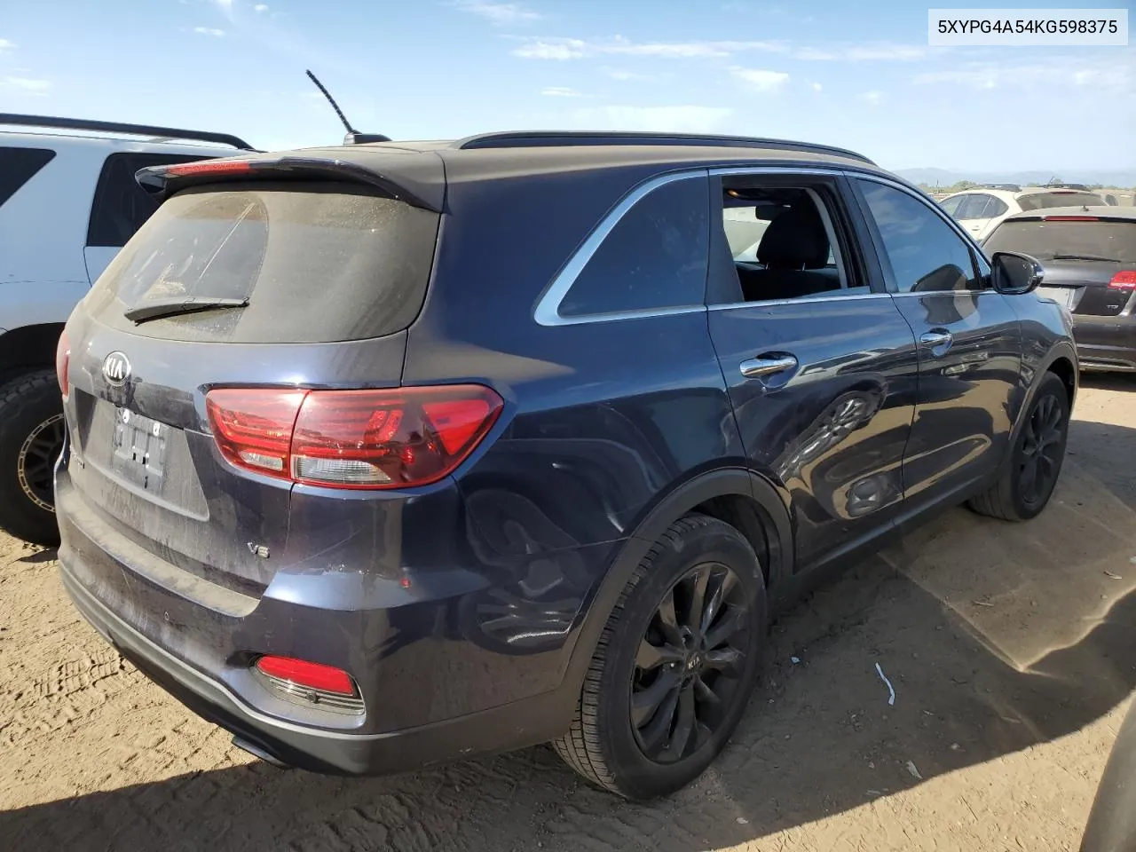 2019 Kia Sorento Lx VIN: 5XYPG4A54KG598375 Lot: 73334674