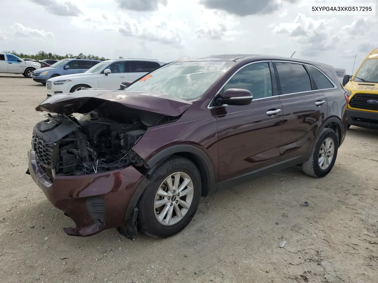 5XYPG4A3XKG517295 2019 Kia Sorento L