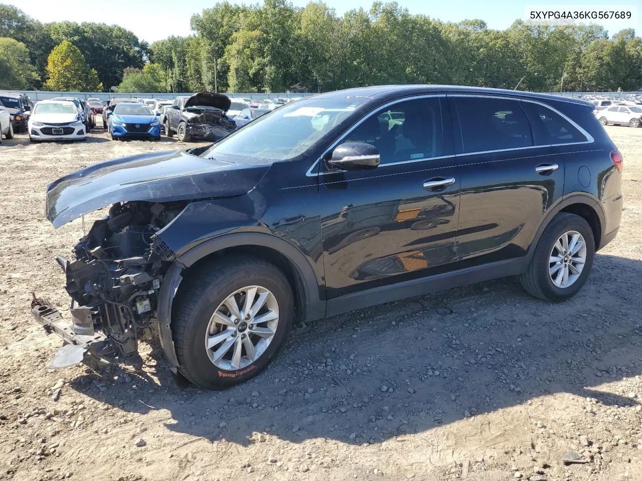 5XYPG4A36KG567689 2019 Kia Sorento L