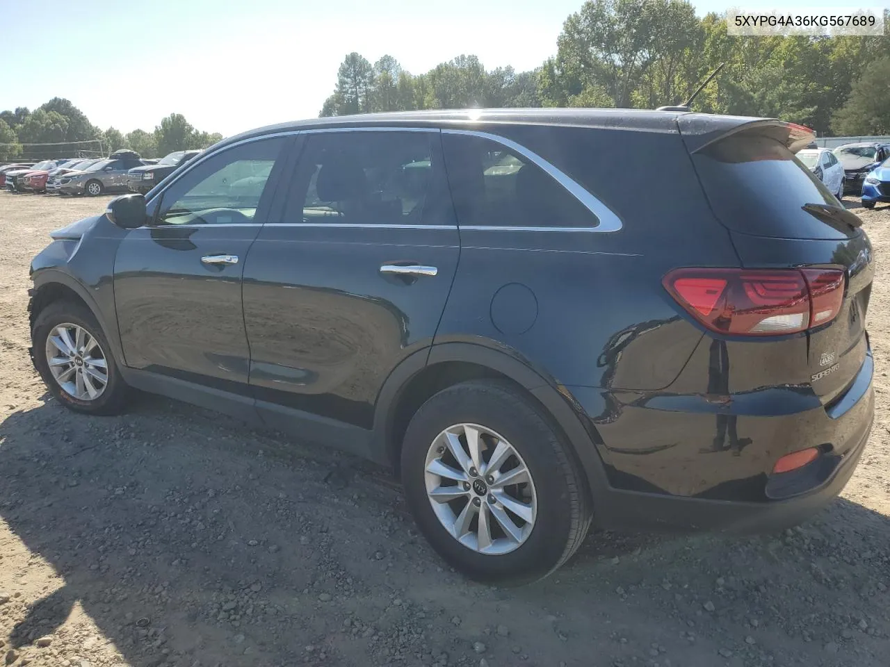 2019 Kia Sorento L VIN: 5XYPG4A36KG567689 Lot: 73602284