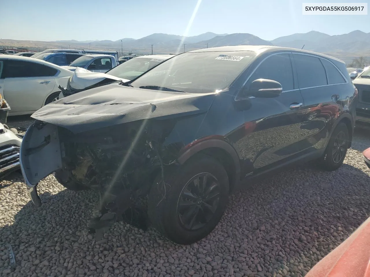 2019 Kia Sorento Lx VIN: 5XYPGDA55KG506917 Lot: 73606564