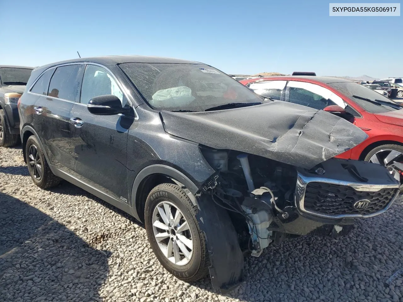 5XYPGDA55KG506917 2019 Kia Sorento Lx