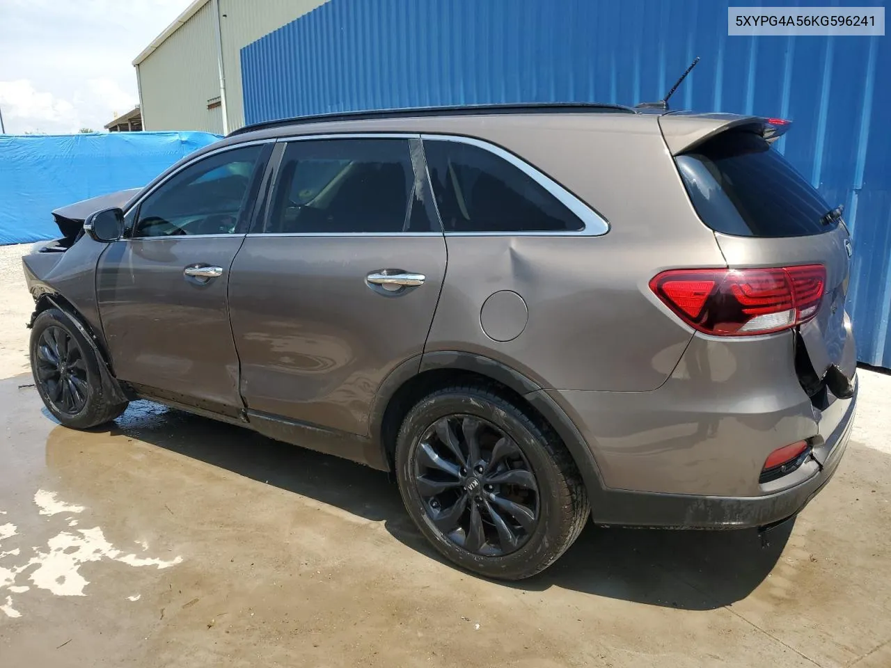 2019 Kia Sorento Lx VIN: 5XYPG4A56KG596241 Lot: 73722884