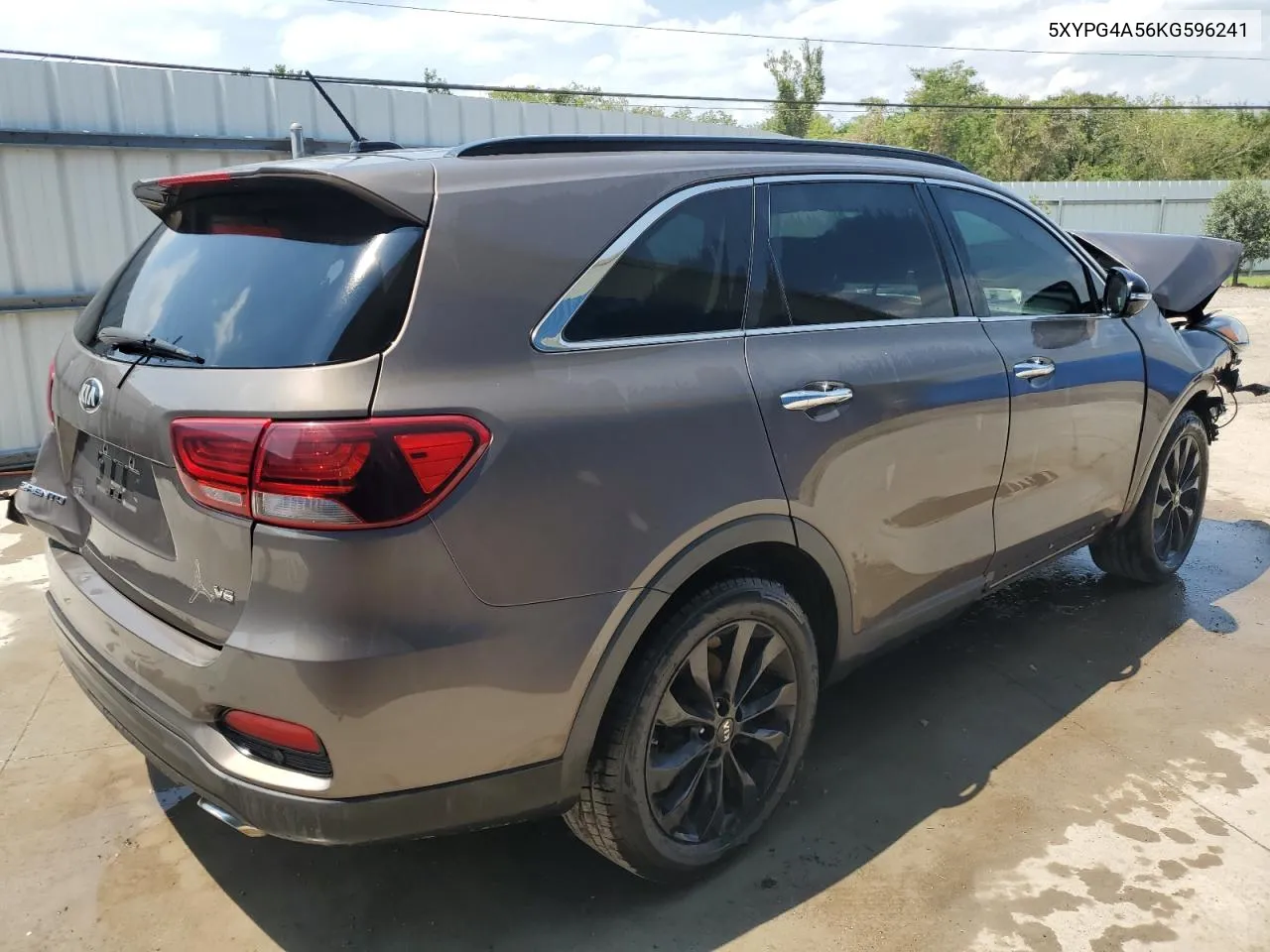 2019 Kia Sorento Lx VIN: 5XYPG4A56KG596241 Lot: 73722884