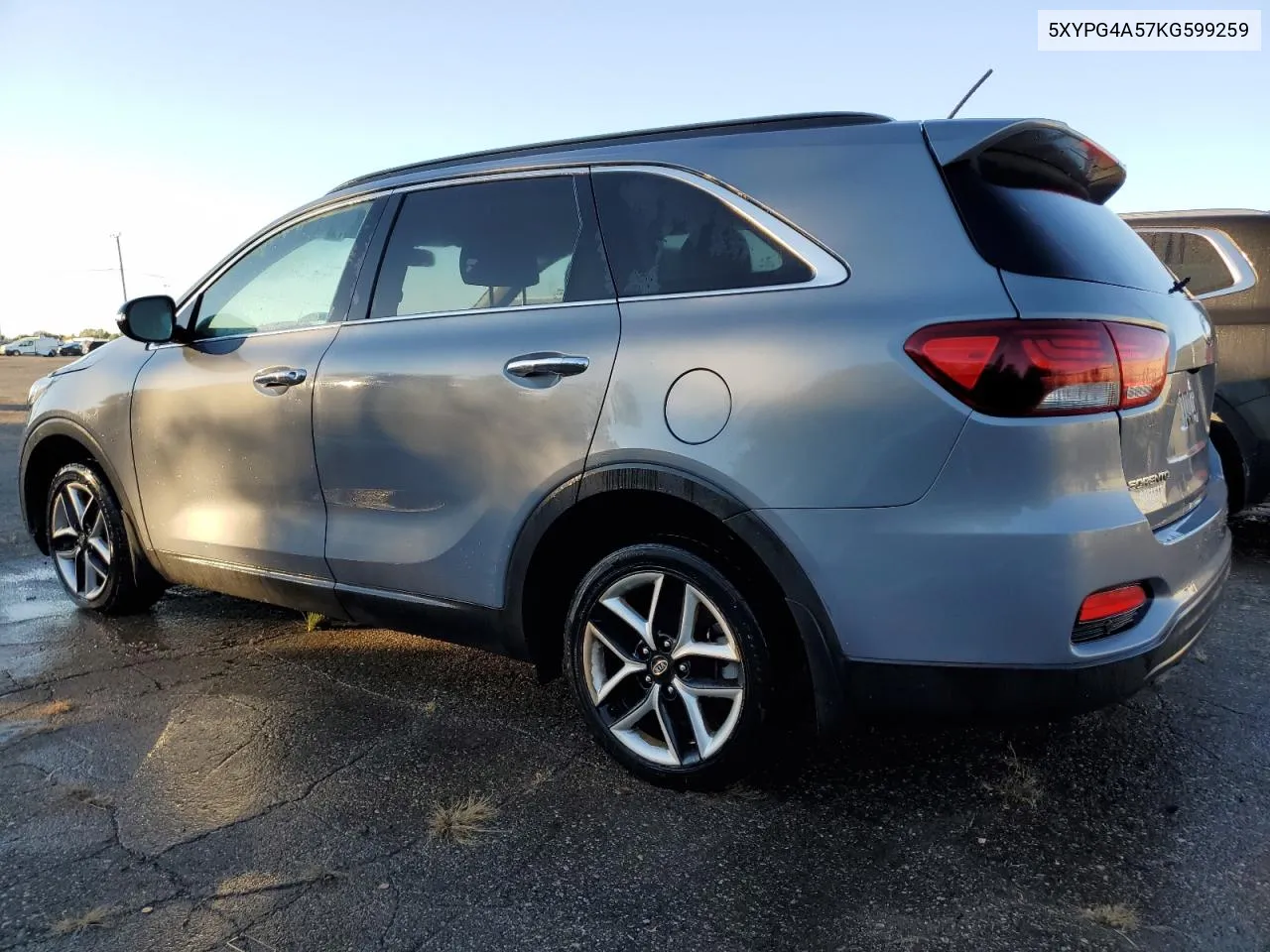 2019 Kia Sorento Lx VIN: 5XYPG4A57KG599259 Lot: 74058584