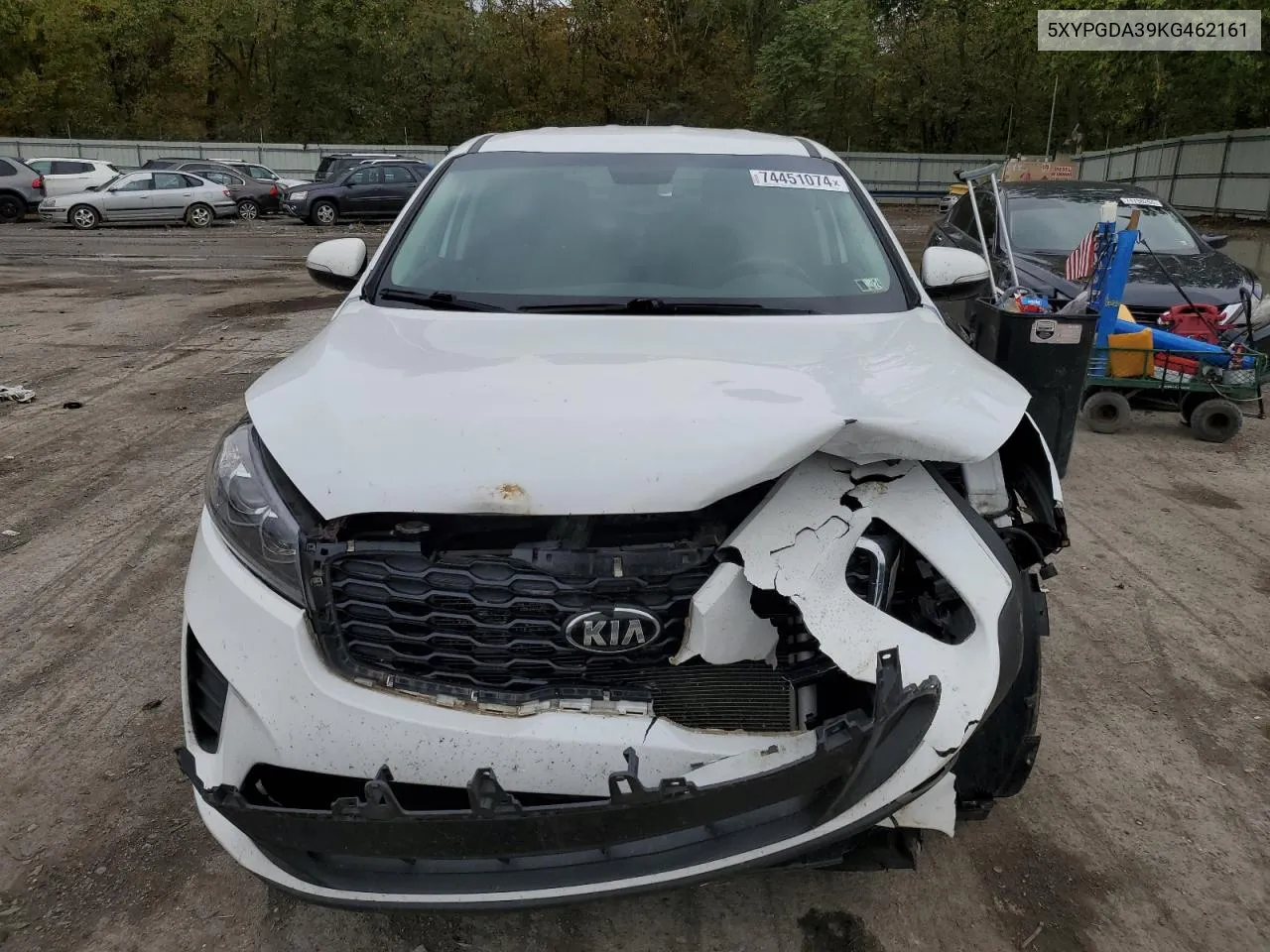 5XYPGDA39KG462161 2019 Kia Sorento L