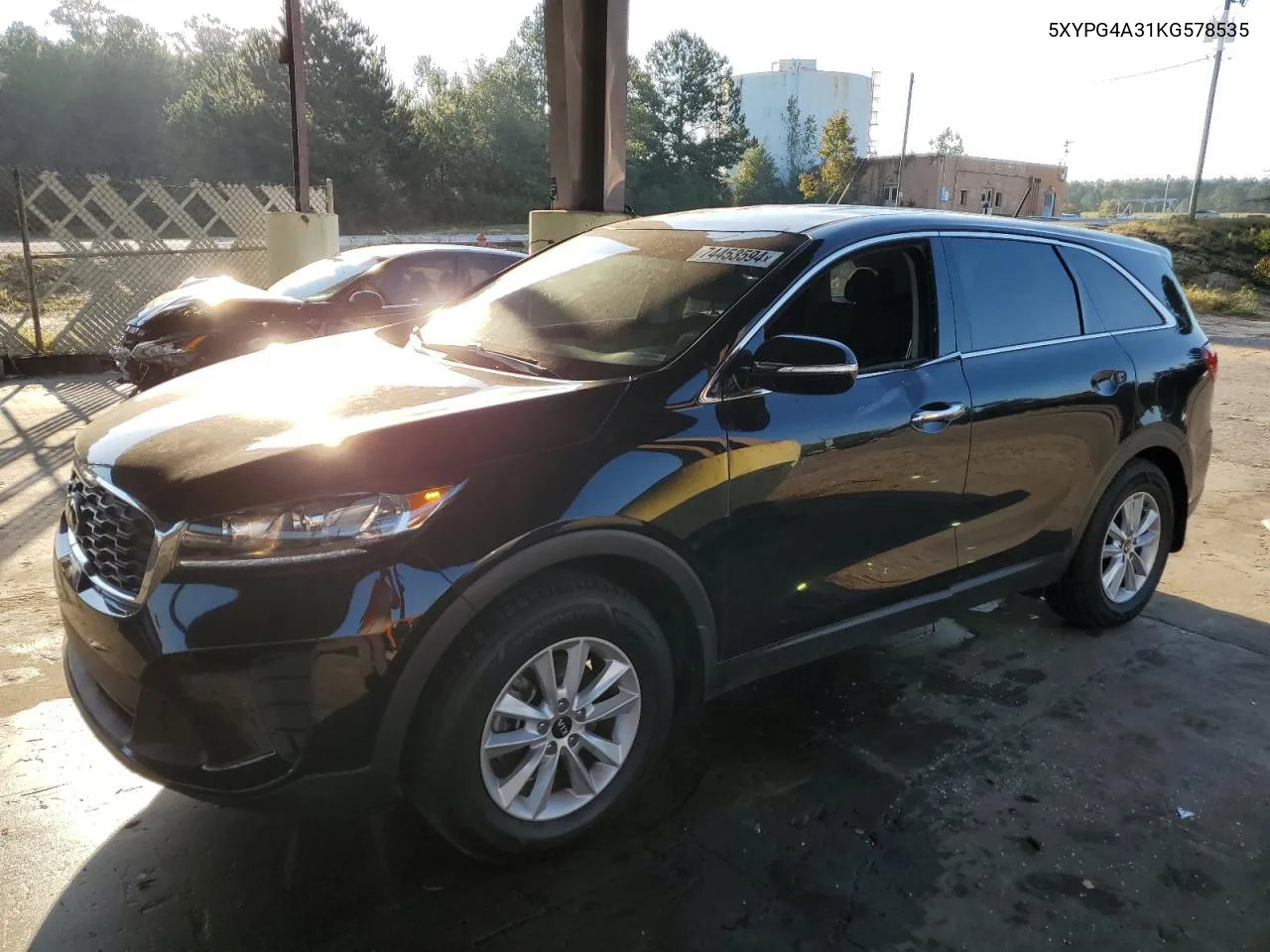 2019 Kia Sorento L VIN: 5XYPG4A31KG578535 Lot: 74453594