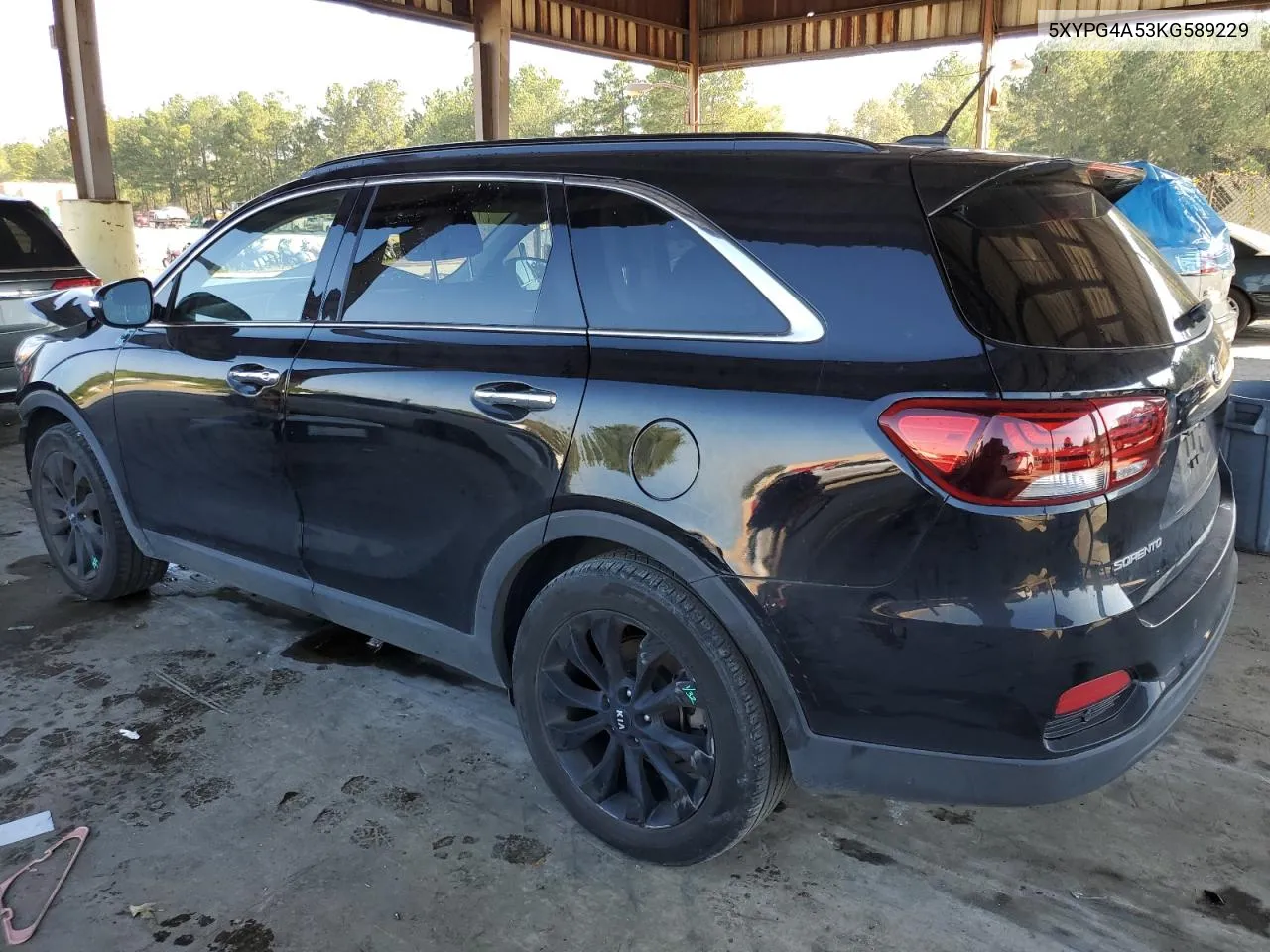 2019 Kia Sorento Lx VIN: 5XYPG4A53KG589229 Lot: 74777964