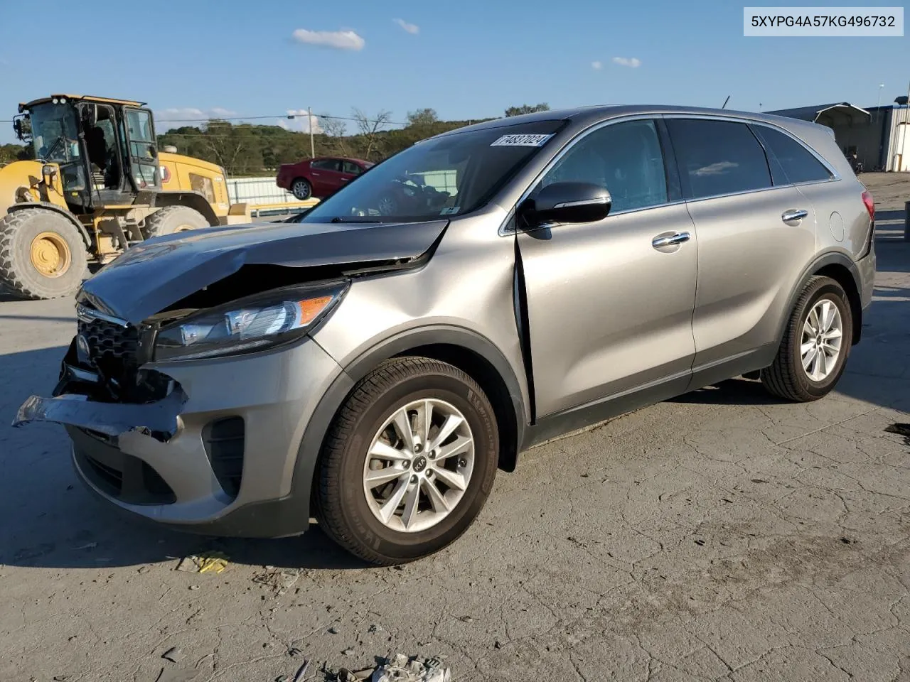 2019 Kia Sorento Lx VIN: 5XYPG4A57KG496732 Lot: 74837024