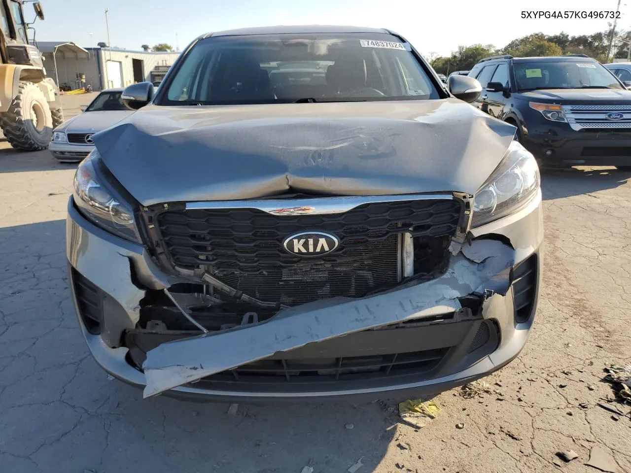 2019 Kia Sorento Lx VIN: 5XYPG4A57KG496732 Lot: 74837024