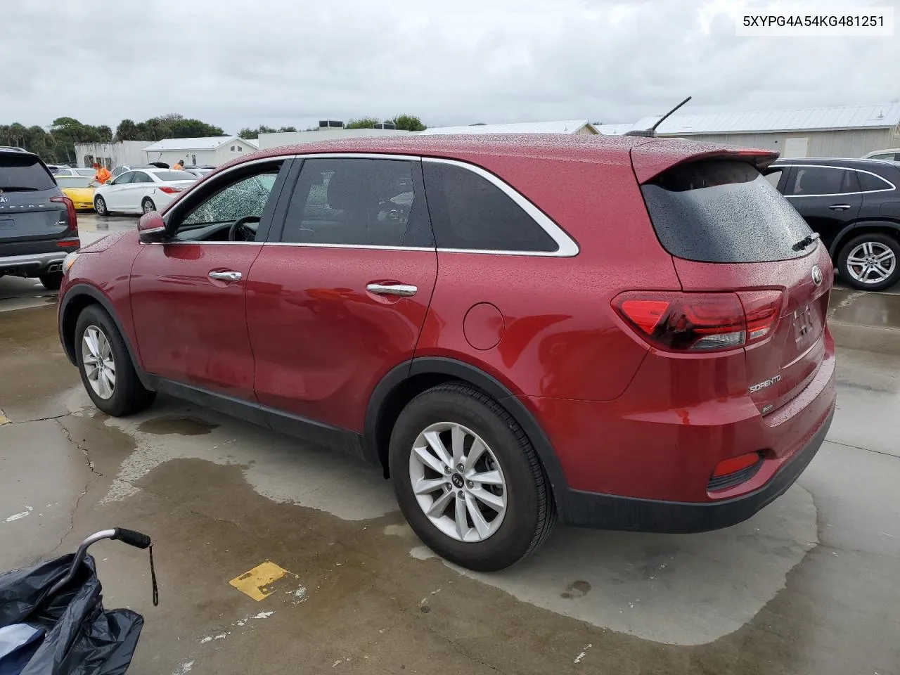 2019 Kia Sorento Lx VIN: 5XYPG4A54KG481251 Lot: 74904314