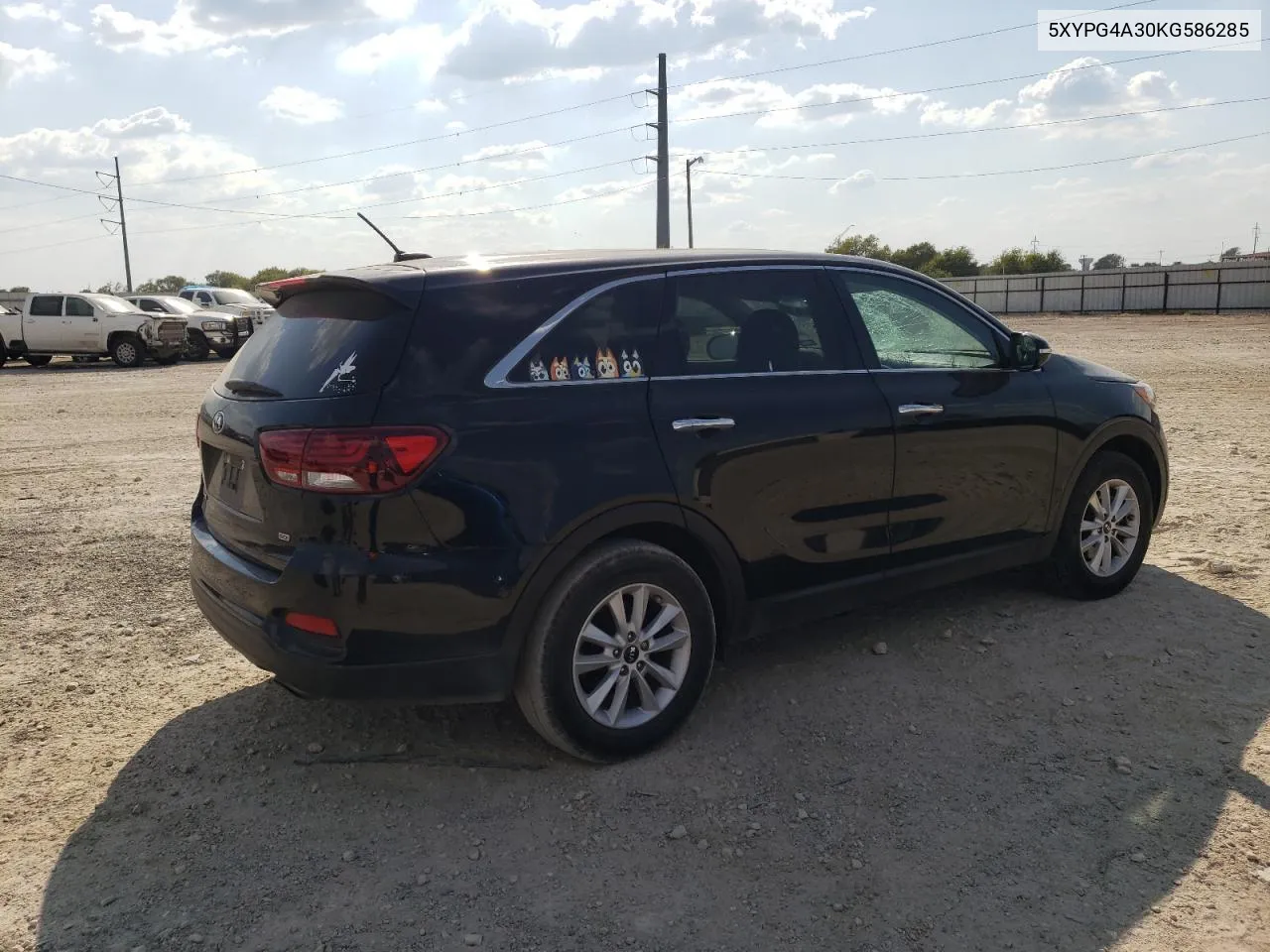 5XYPG4A30KG586285 2019 Kia Sorento L