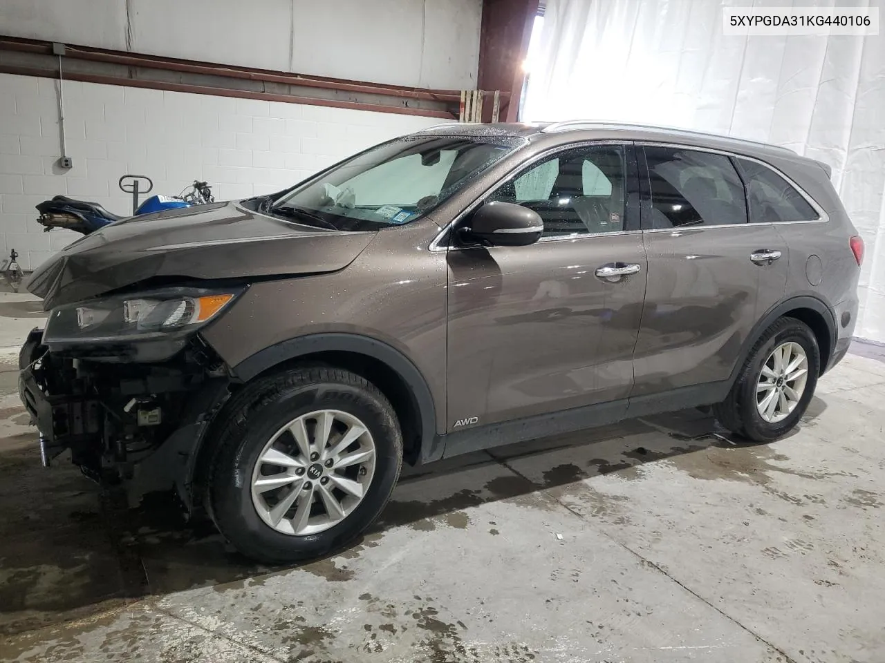 2019 Kia Sorento L VIN: 5XYPGDA31KG440106 Lot: 75482634