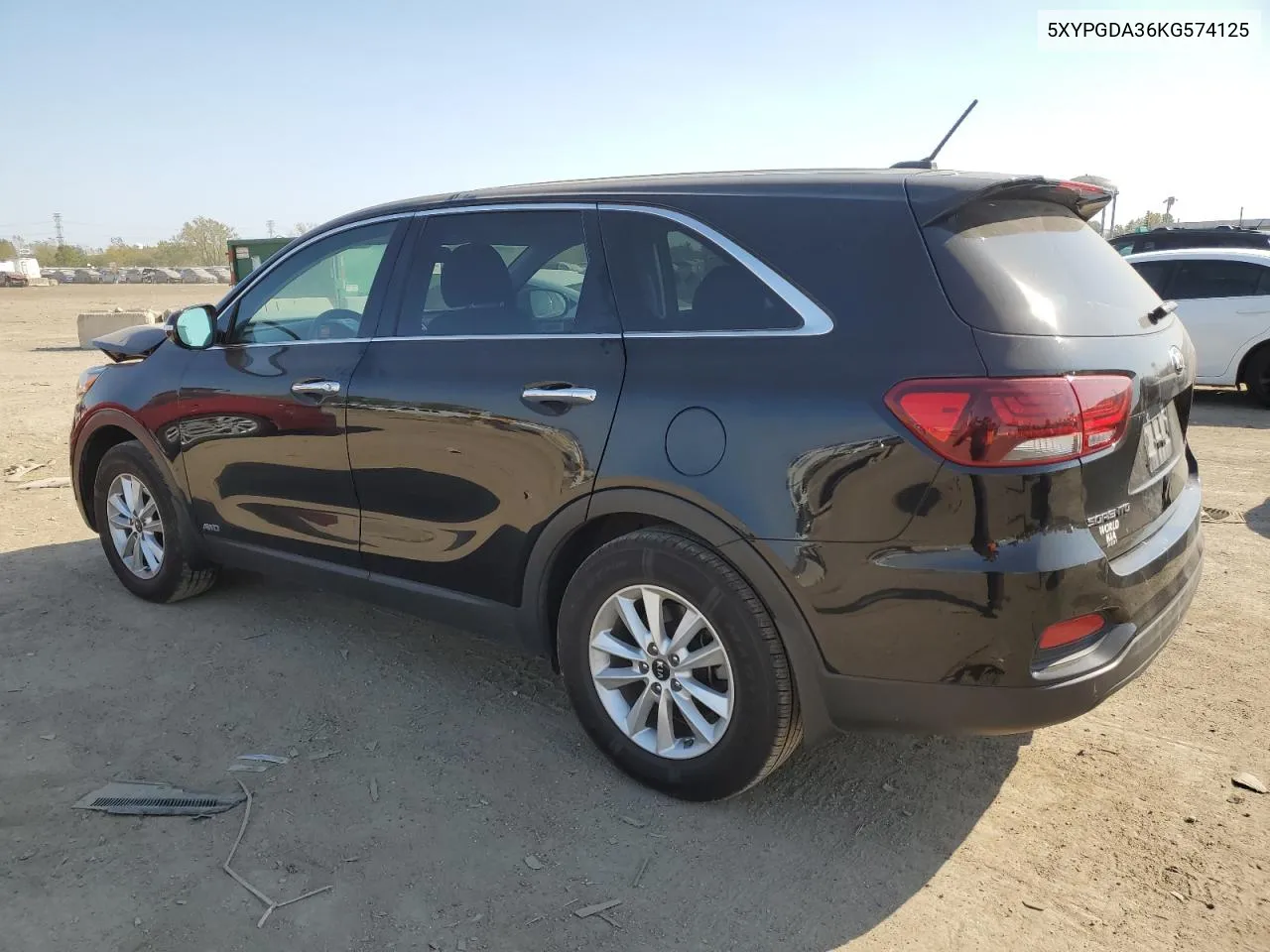 2019 Kia Sorento L VIN: 5XYPGDA36KG574125 Lot: 75682494